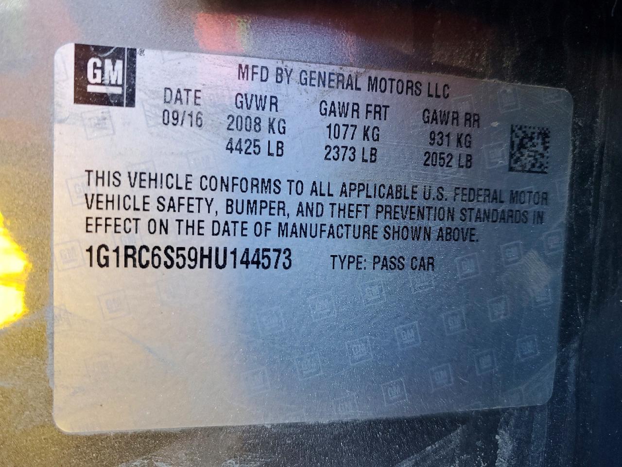 2017 Chevrolet Volt Lt - zdjęcie 12