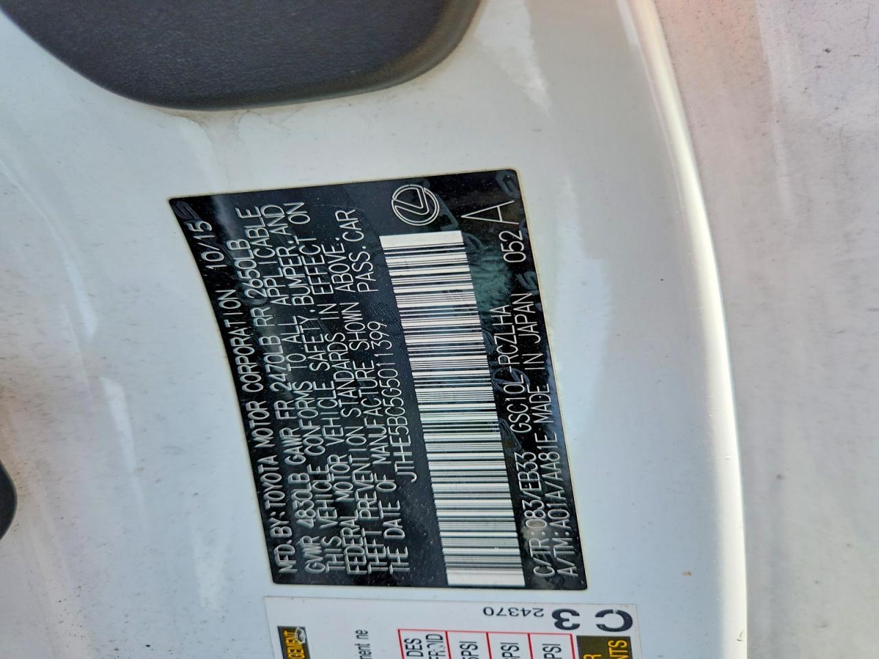 2016 Lexus Rc 350 - zdjęcie 12