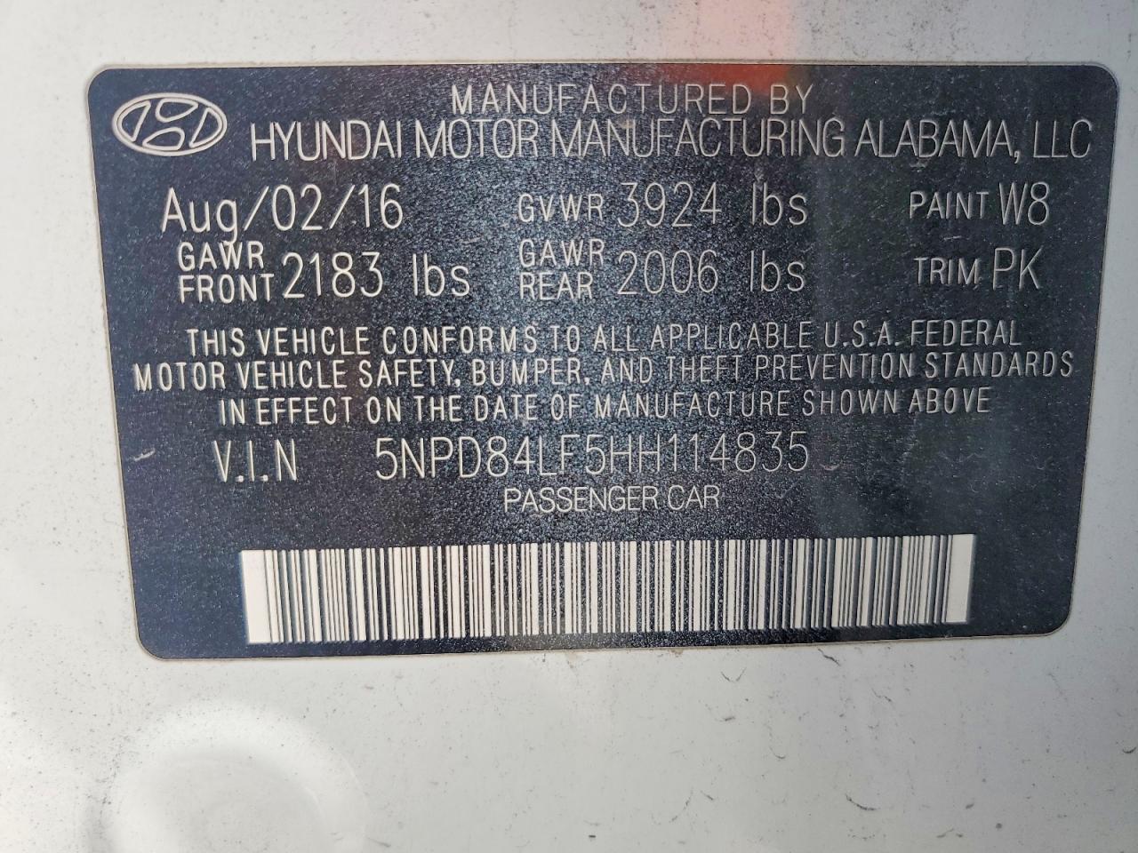 2017 Hyundai Elantra Se - zdjęcie 12