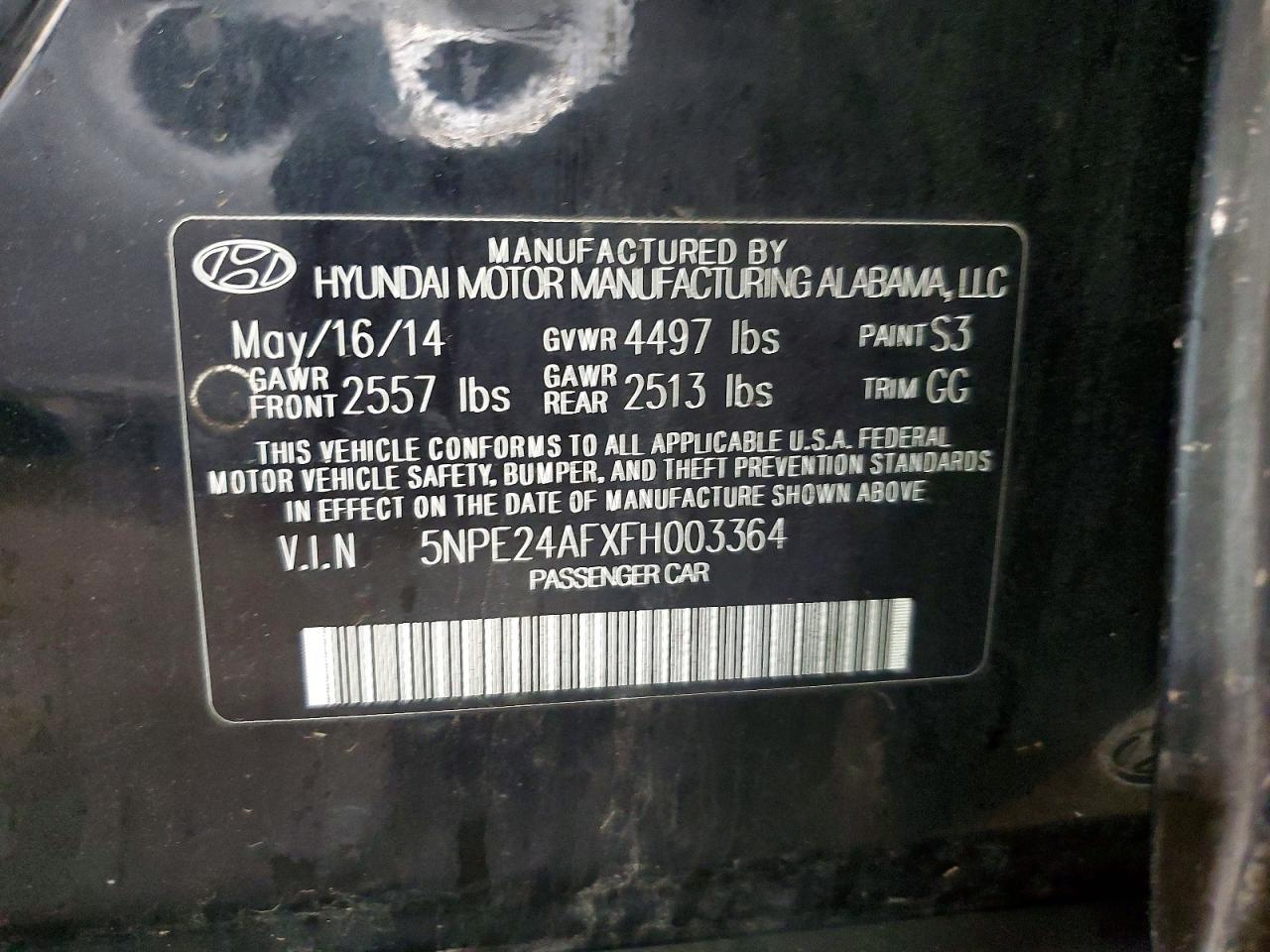 2015 Hyundai Sonata Se - zdjęcie 12