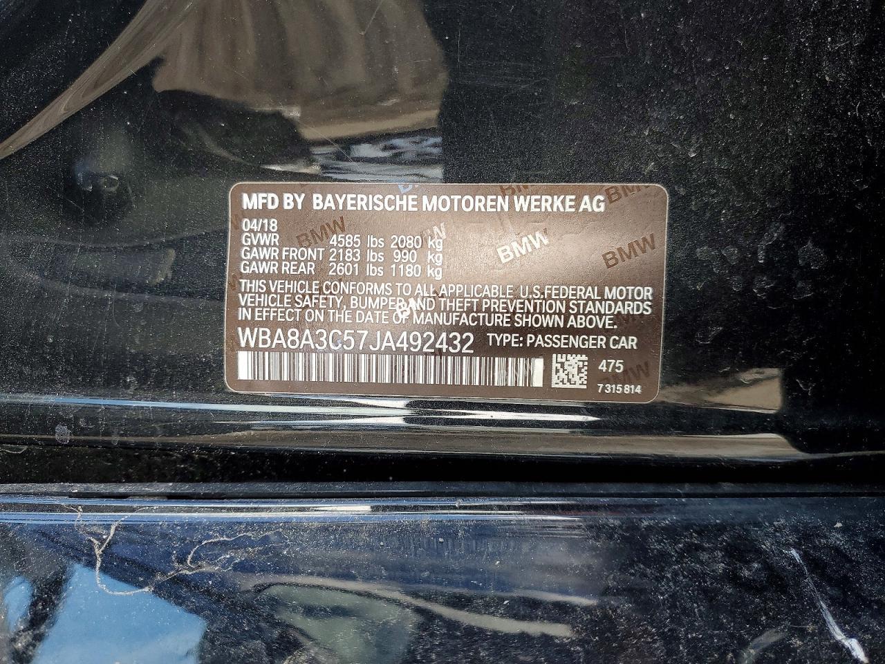 2018 BMW 320 Xi - zdjęcie 12