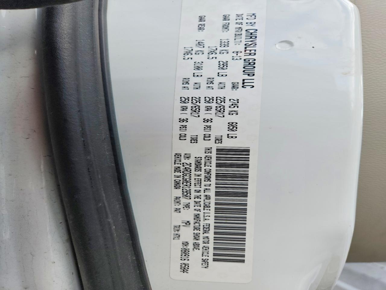 2014 Dodge Grand Caravan Sxt - zdjęcie 13