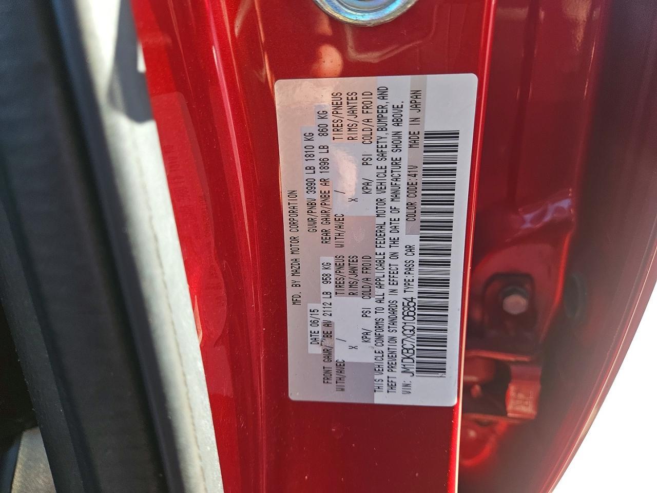 2016 Mazda Cx-3 Touring - zdjęcie 10