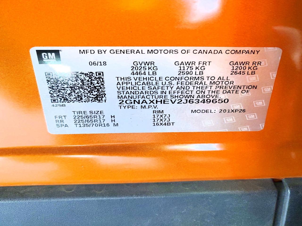 2018 Chevrolet Equinox Ls - zdjęcie 13