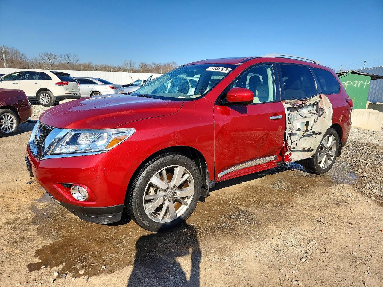 2014 Nissan Pathfinder S - zdjęcie główne
