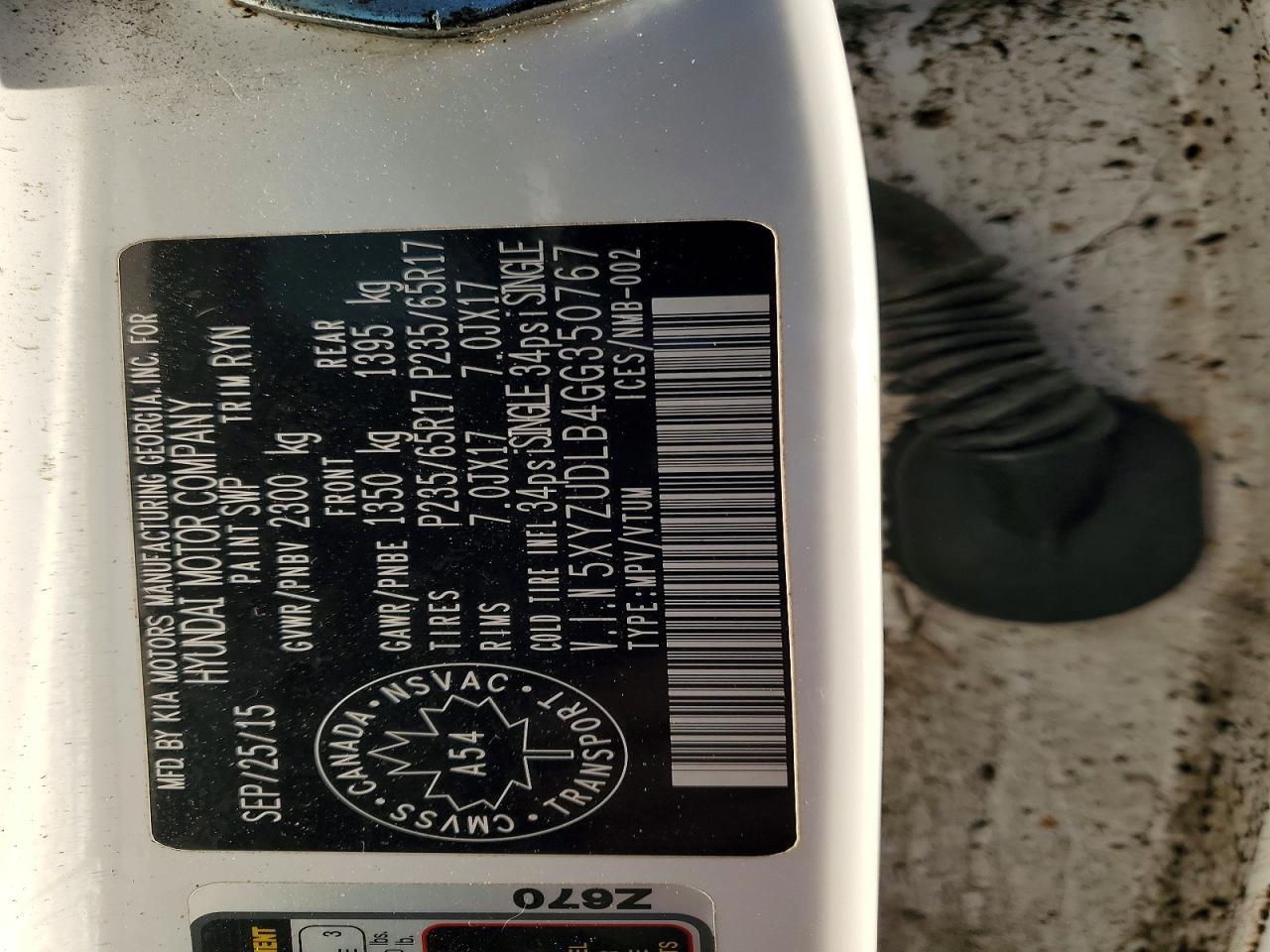 2016 Hyundai Santa Fe Sport - zdjęcie 13