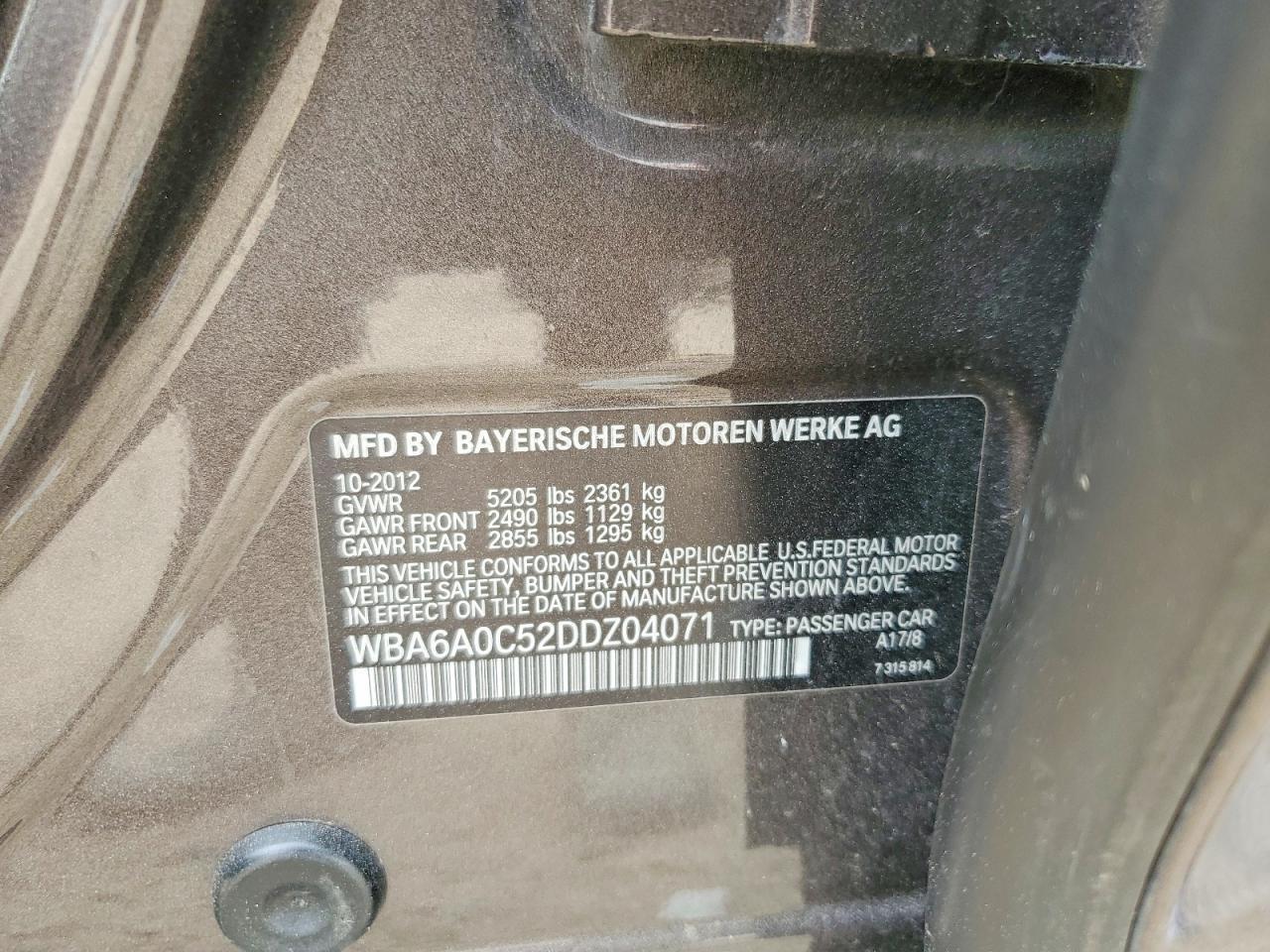 2013 BMW 640 I - zdjęcie 12