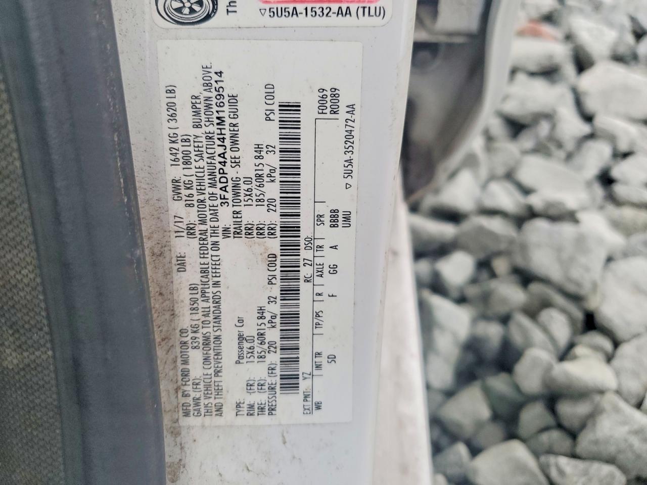 2017 Ford Fiesta S - zdjęcie 12