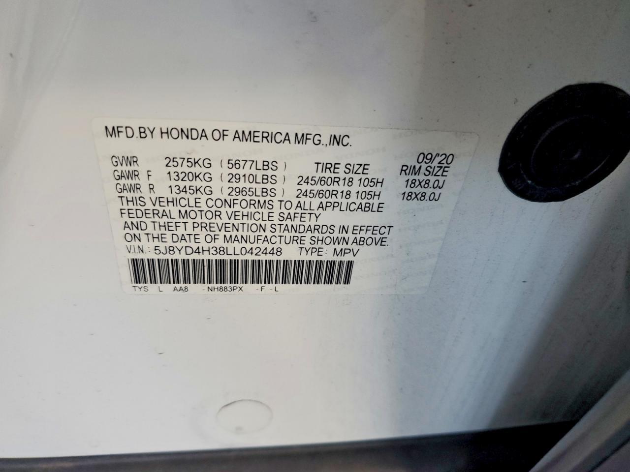 2020 Acura Mdx - zdjęcie 13