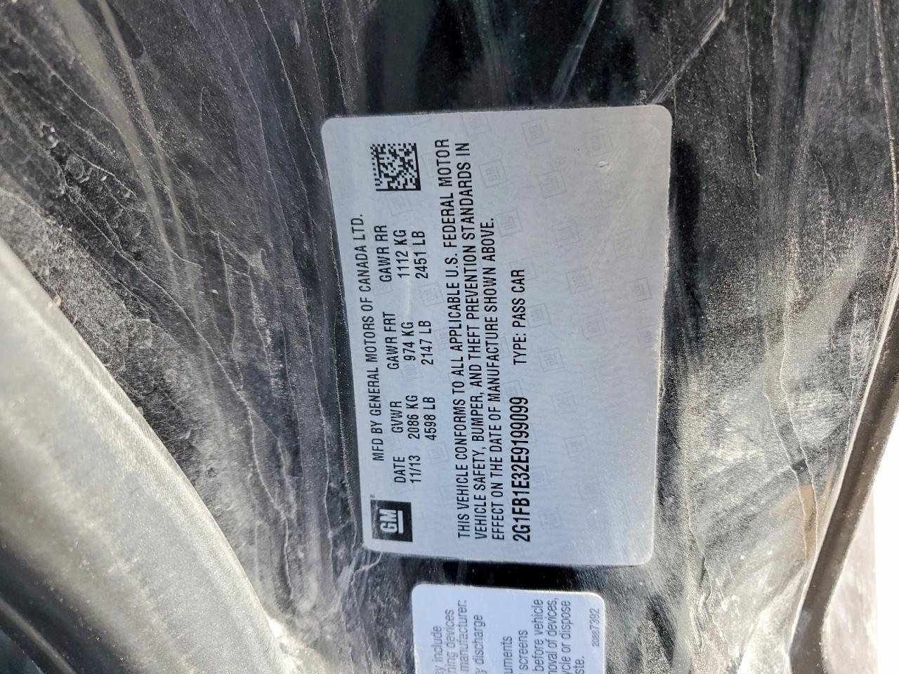 2014 Chevrolet Camaro Lt - zdjęcie 12