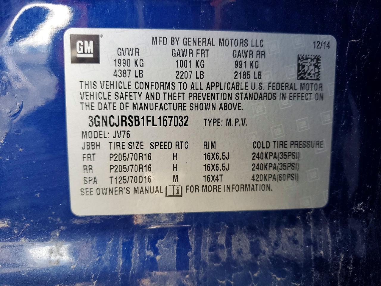 2015 Chevrolet Trax 1Lt - zdjęcie 12