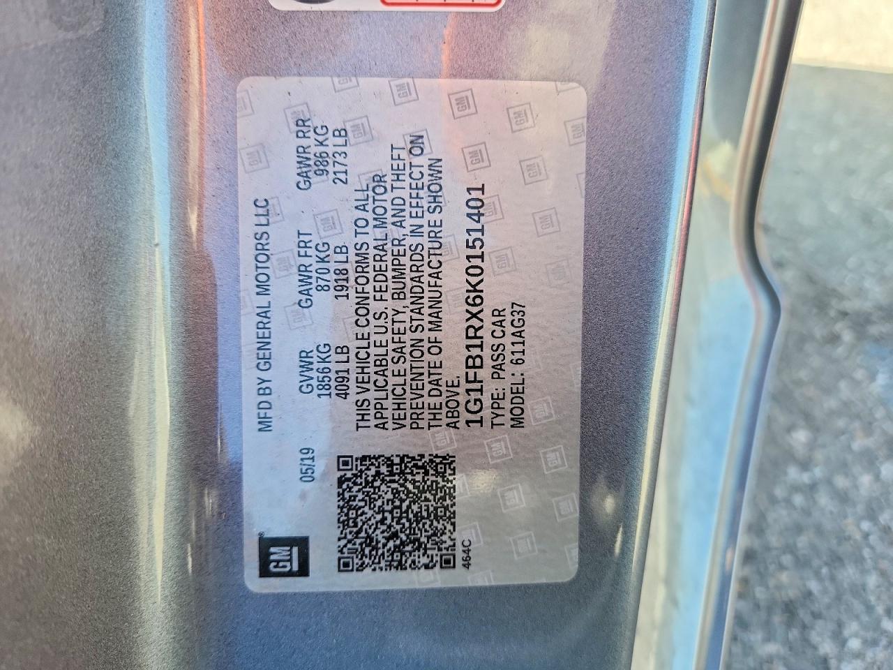 2019 Chevrolet Camaro Ls - zdjęcie 13