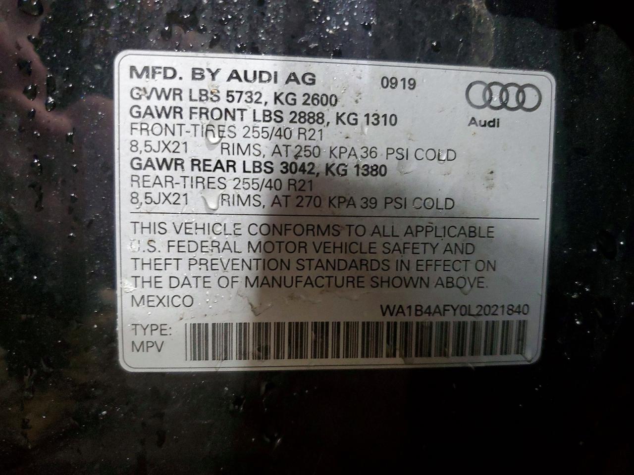 2020 Audi Sq5 Premium Plus - zdjęcie 12