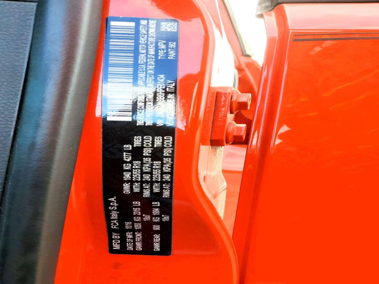 2017 Jeep Renegade Latitude - zdjęcie 14