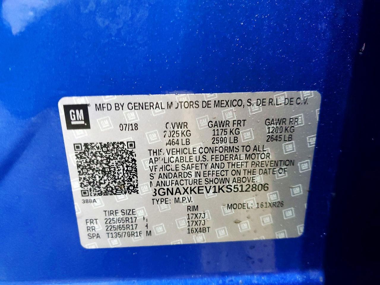 2019 Chevrolet Equinox Lt - zdjęcie 14