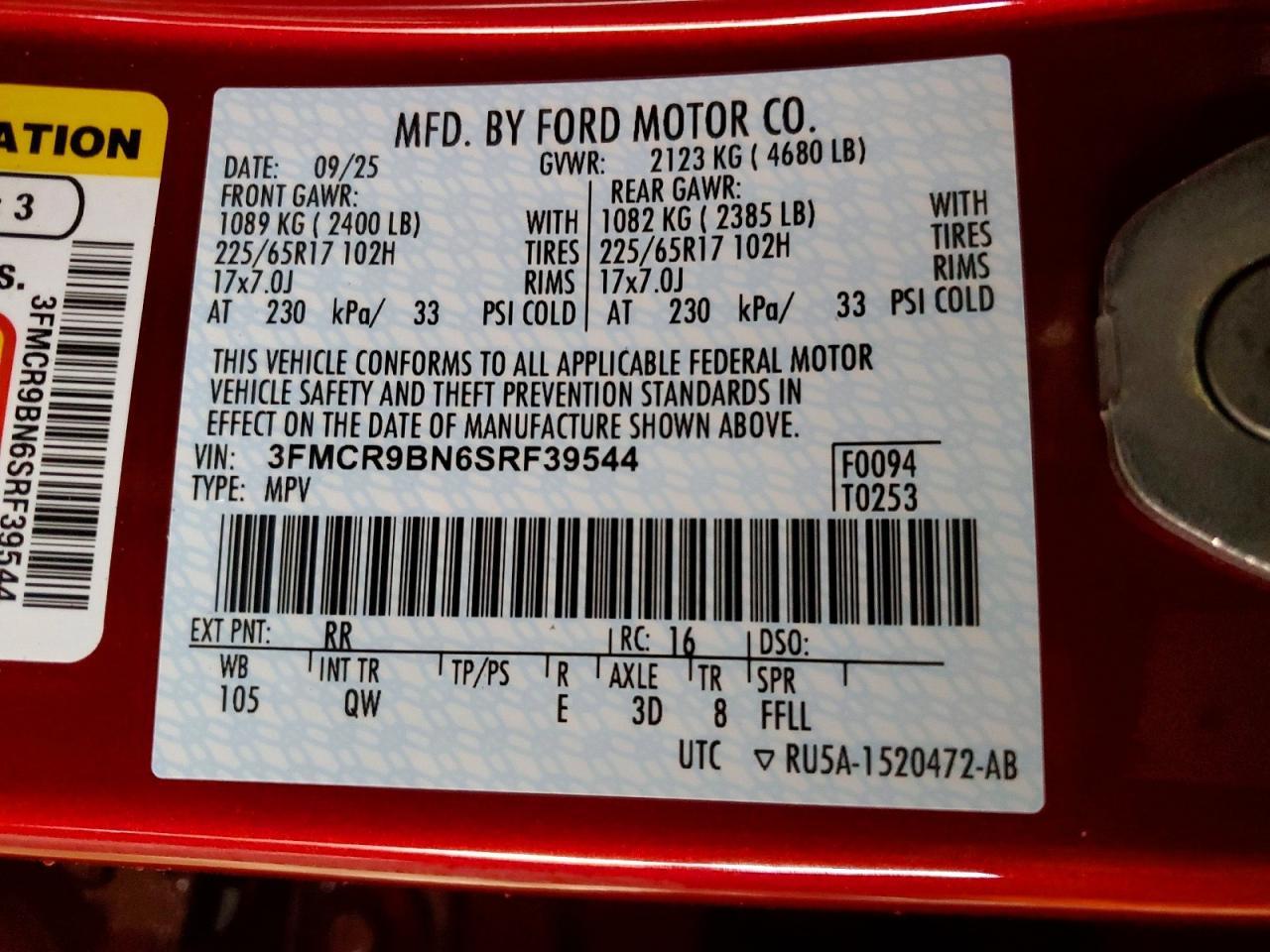 2025 Ford Bronco Sport Big Bend - zdjęcie 13