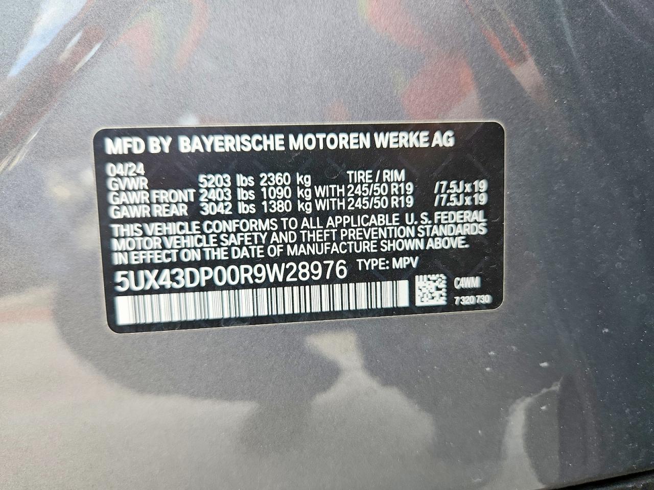 2024 BMW X3 Sdrive30I - zdjęcie 13