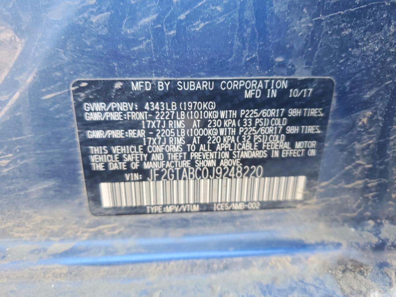 2018 Subaru Crosstrek Premium - zdjęcie 12