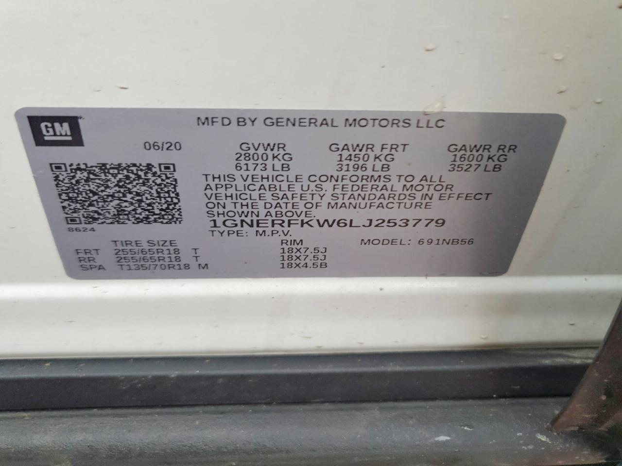 2020 Chevrolet Traverse Ls - zdjęcie 13