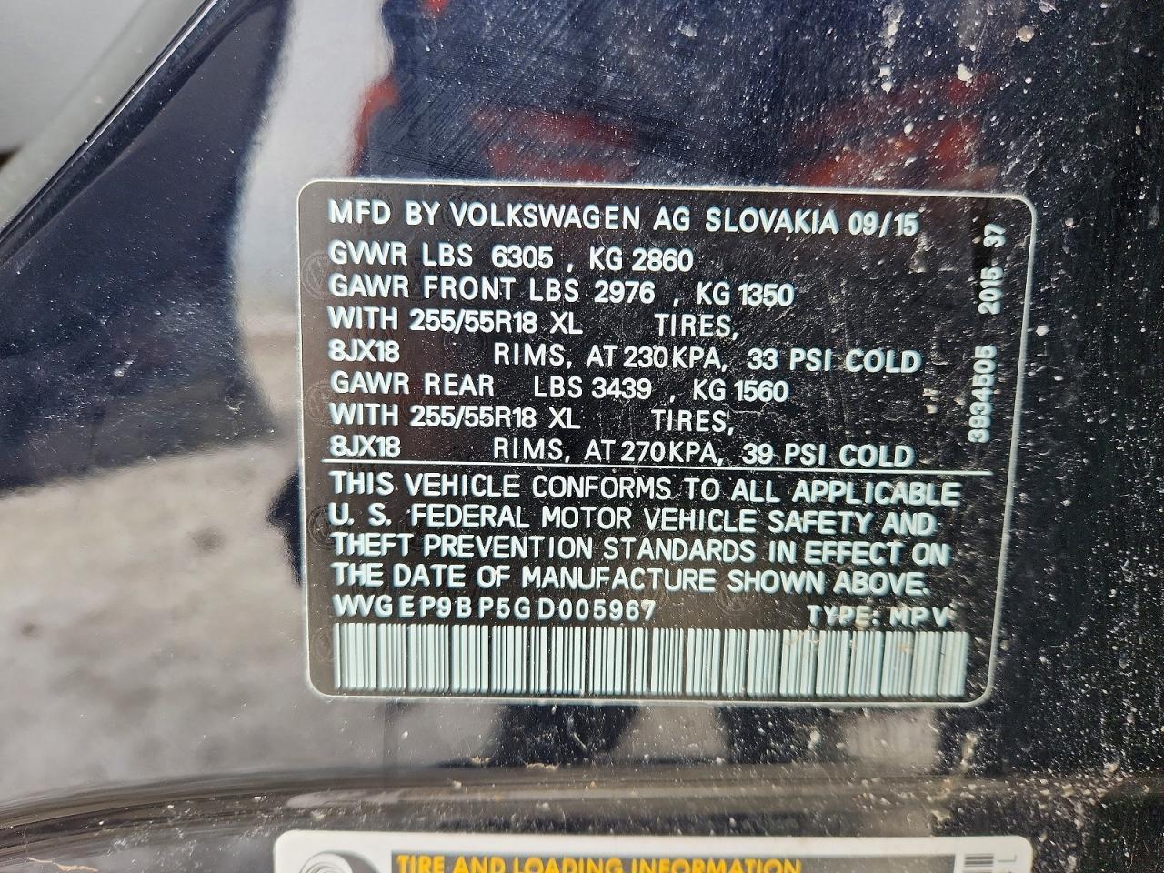 2016 Volkswagen Touareg Tdi - zdjęcie 13