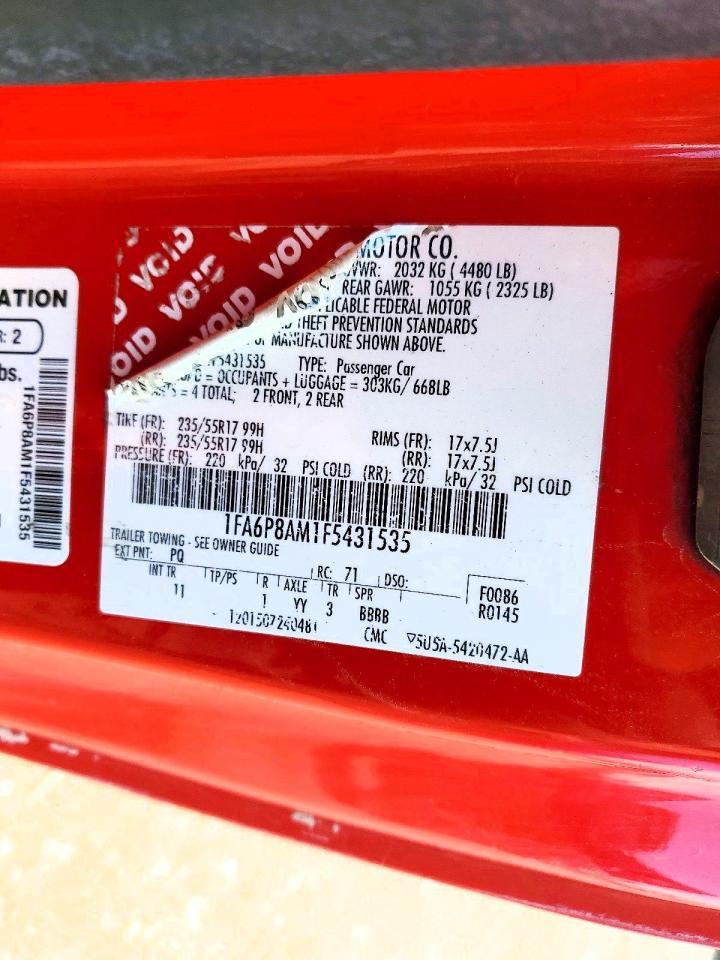 2015 Ford Mustang - zdjęcie 12