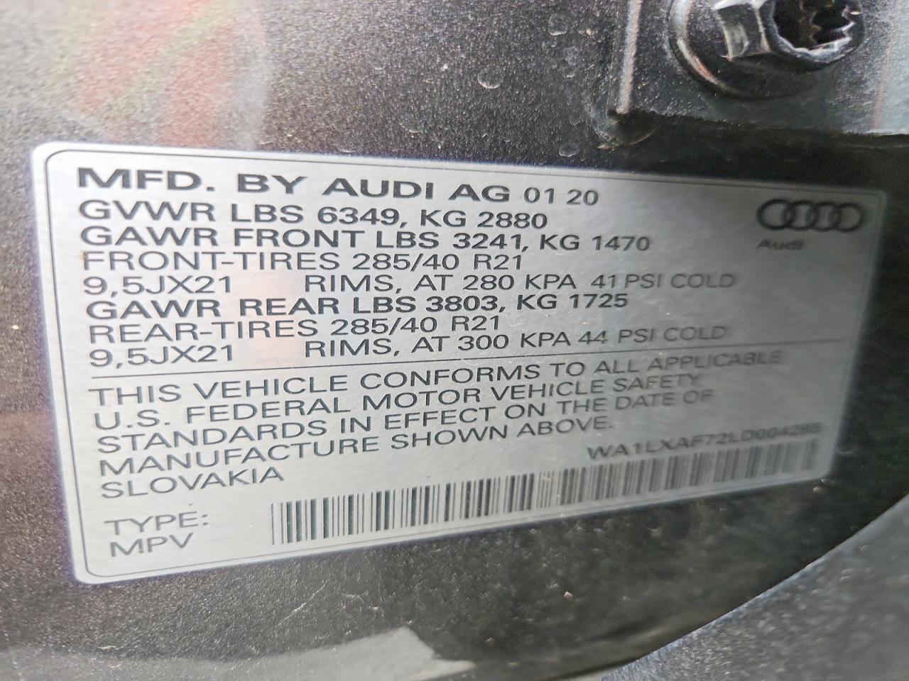 2020 Audi Q7 Premium Plus - zdjęcie 13