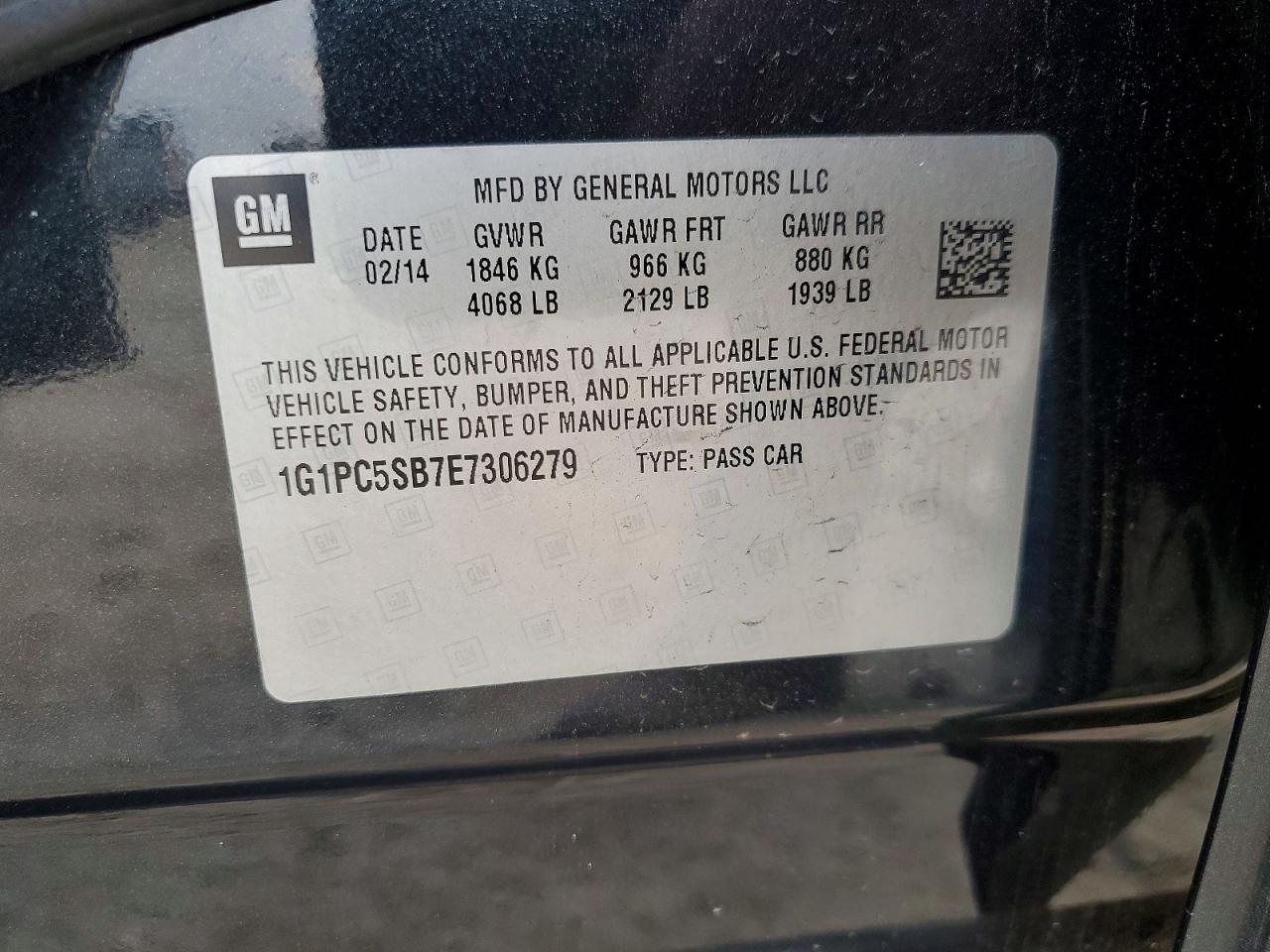 2014 Chevrolet Cruze Lt - zdjęcie 13