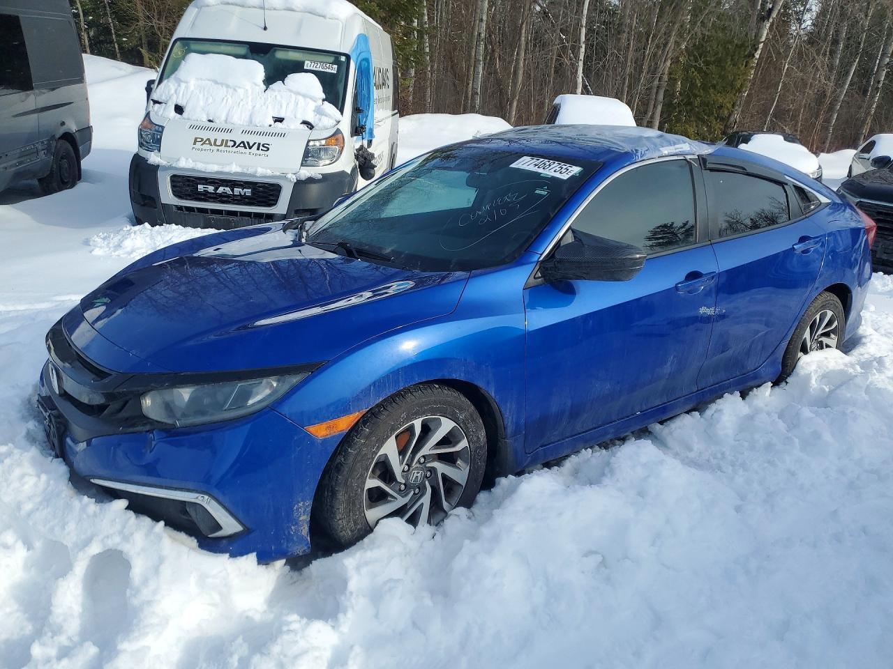 2019 Honda Civic Ex - zdjęcie główne