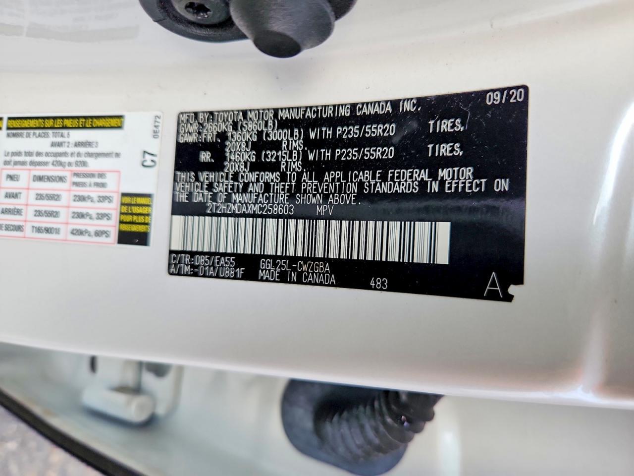 2021 Lexus Rx 350 Base - zdjęcie 13