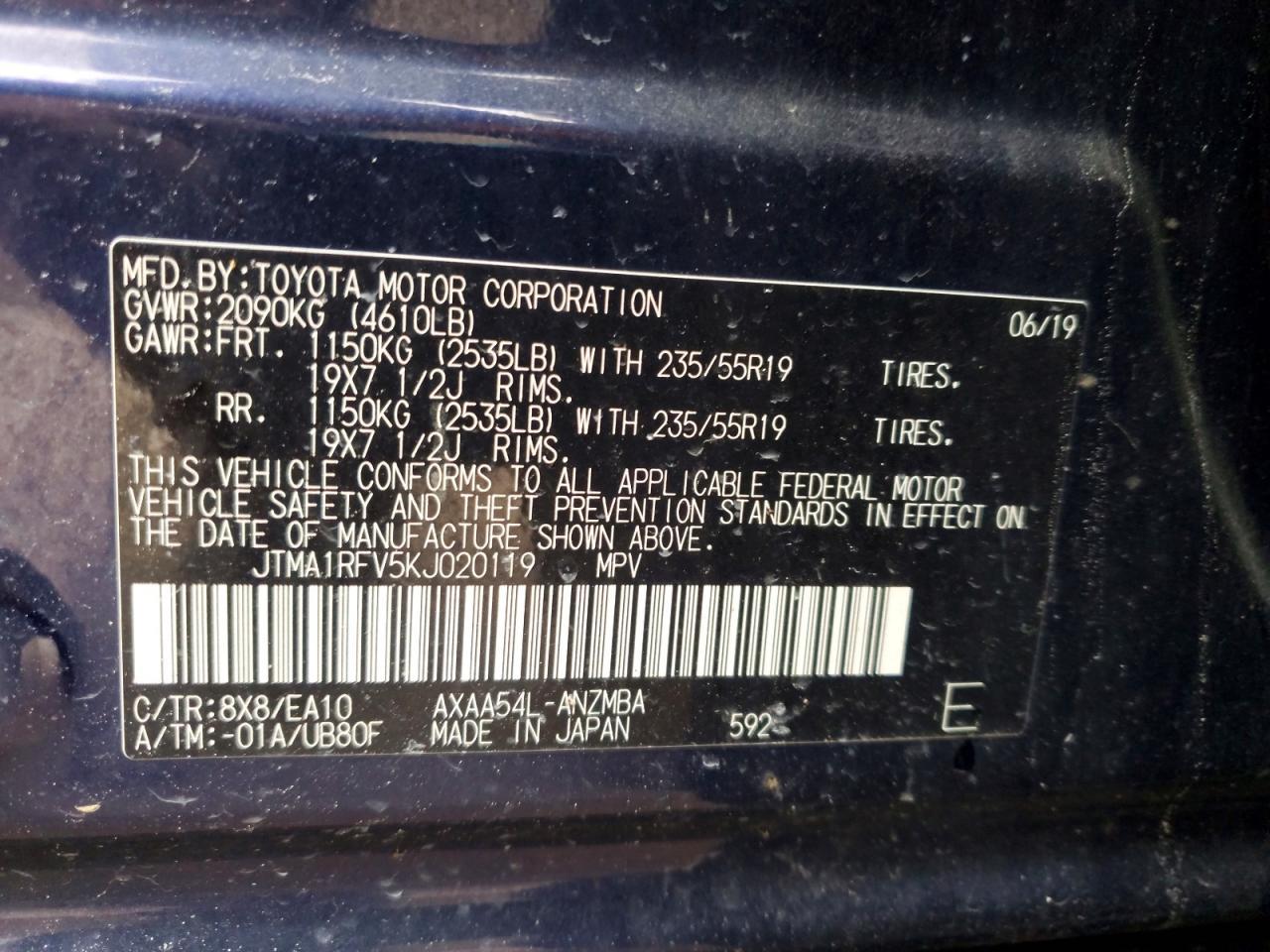 2019 Toyota Rav4 Xle Premium - zdjęcie 13