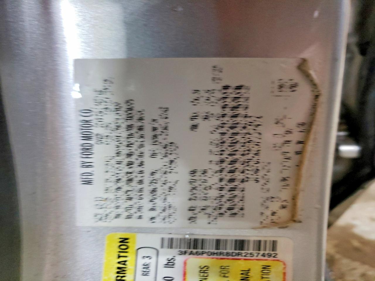 2013 Ford Fusion Se - zdjęcie 12