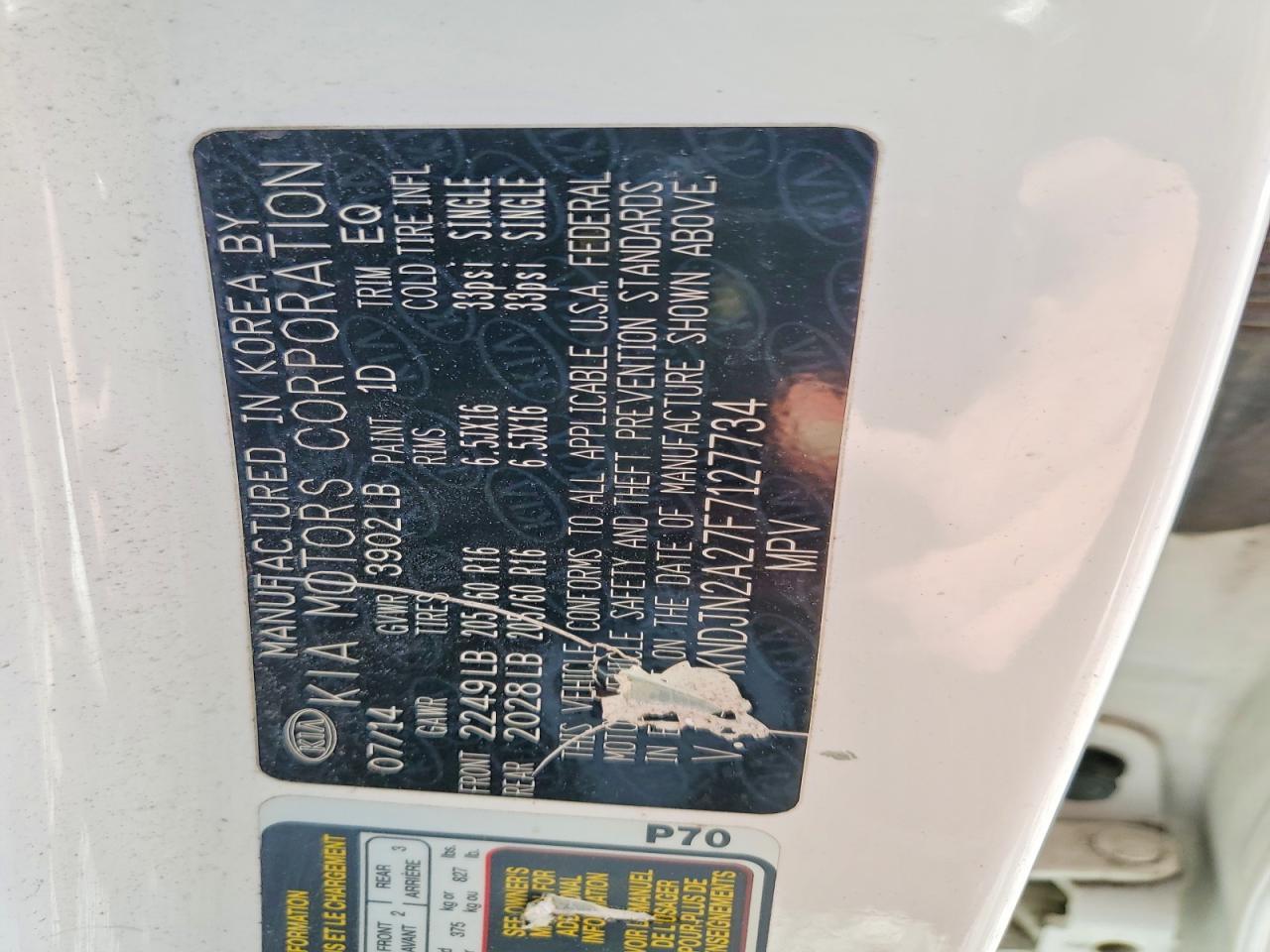 2015 Kia Soul Base - zdjęcie 12