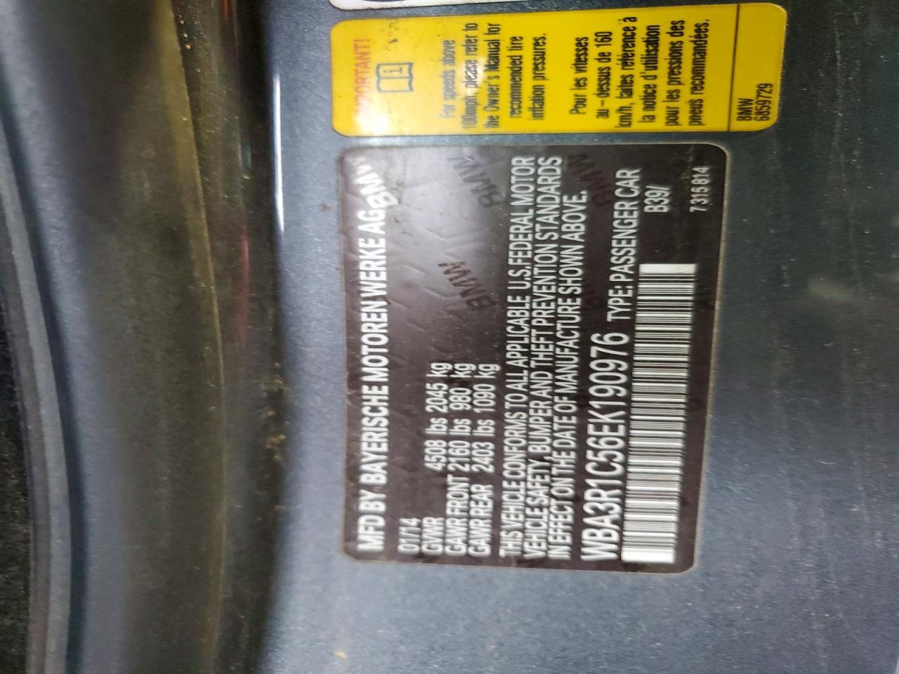 2014 BMW 435 I - zdjęcie 12