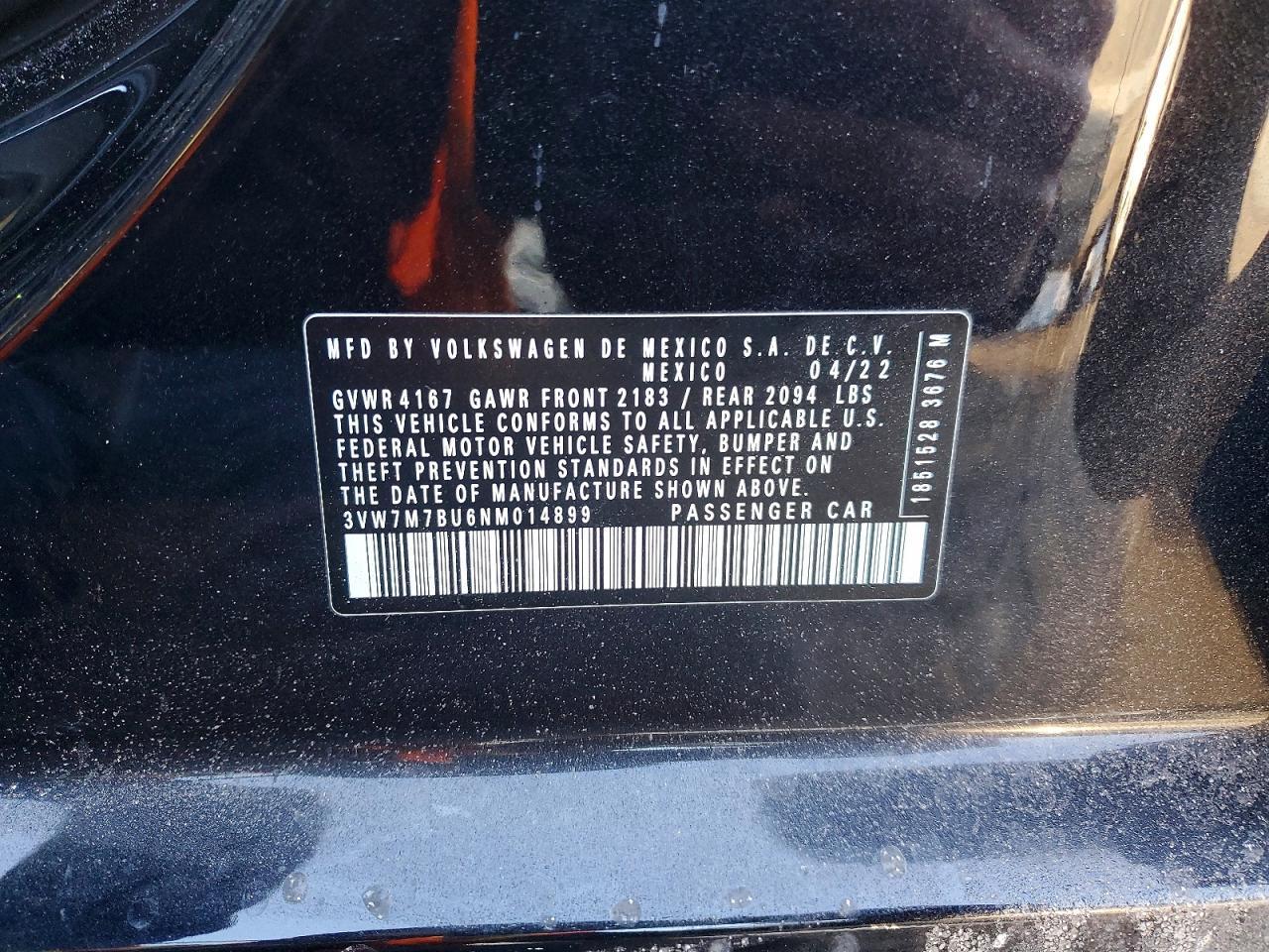 2022 Volkswagen Jetta Se - zdjęcie 12