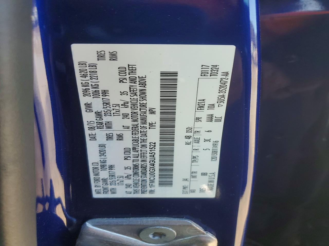 2016 Ford Escape Se - zdjęcie 13