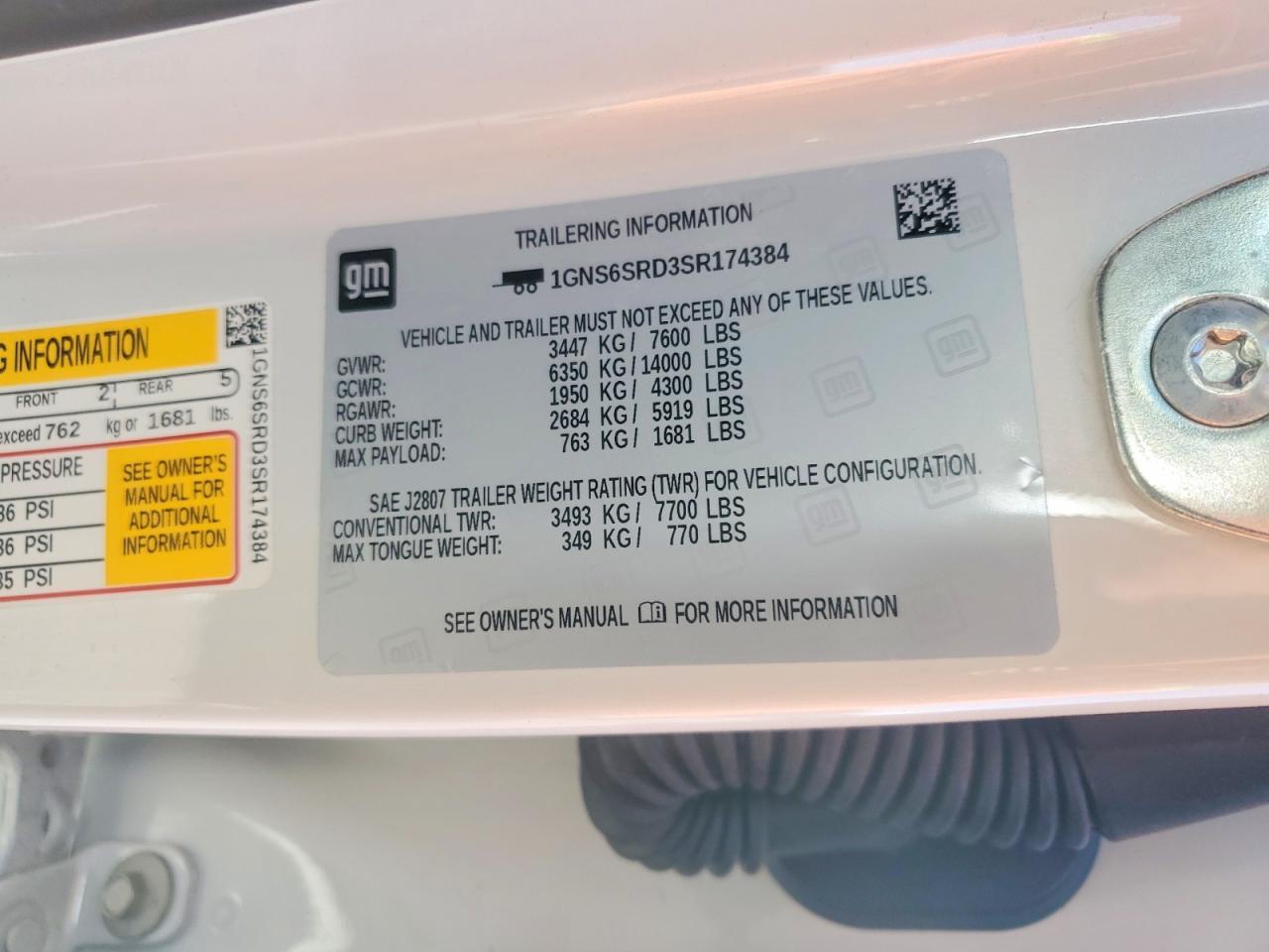 2025 Chevrolet Tahoe K1500 Premier - zdjęcie 14