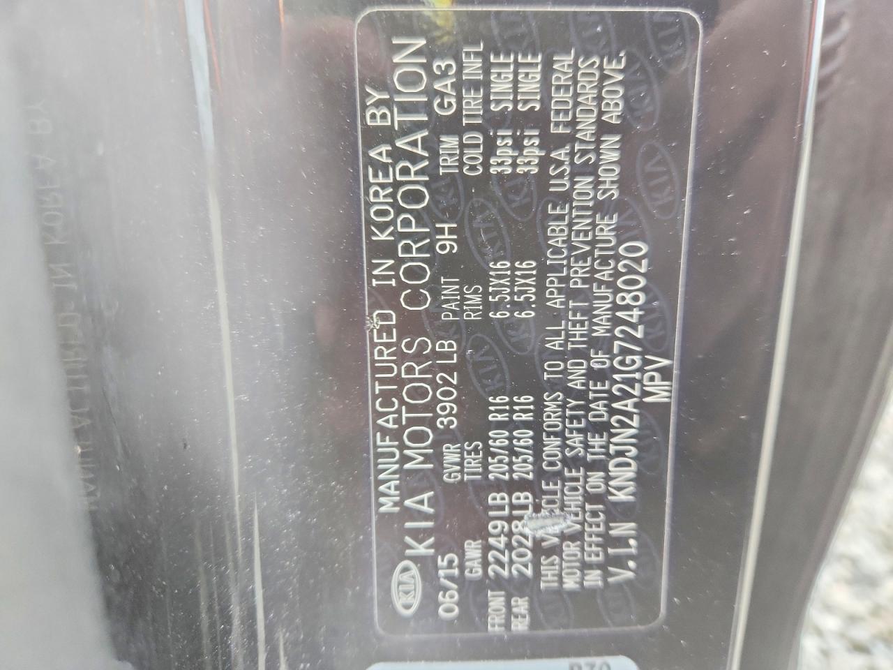 2016 Kia Soul Base - zdjęcie 12