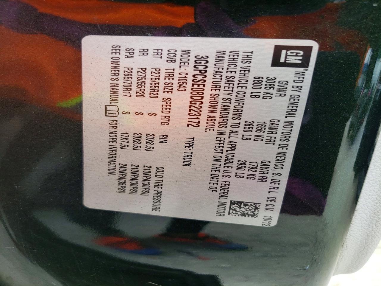 2013 Chevrolet Silverado C1500 Lt - zdjęcie 12