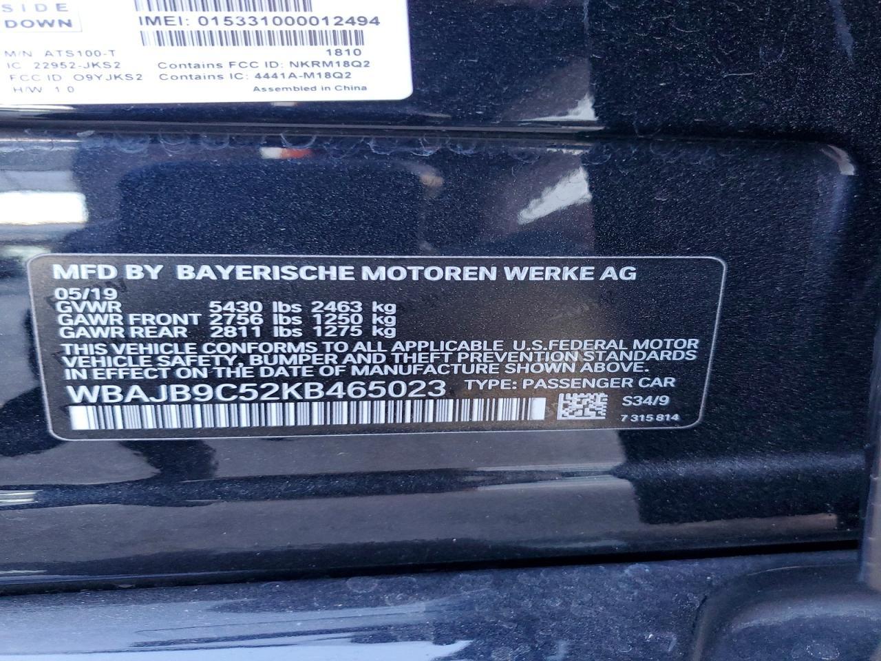 2019 BMW M550Xi - zdjęcie 13