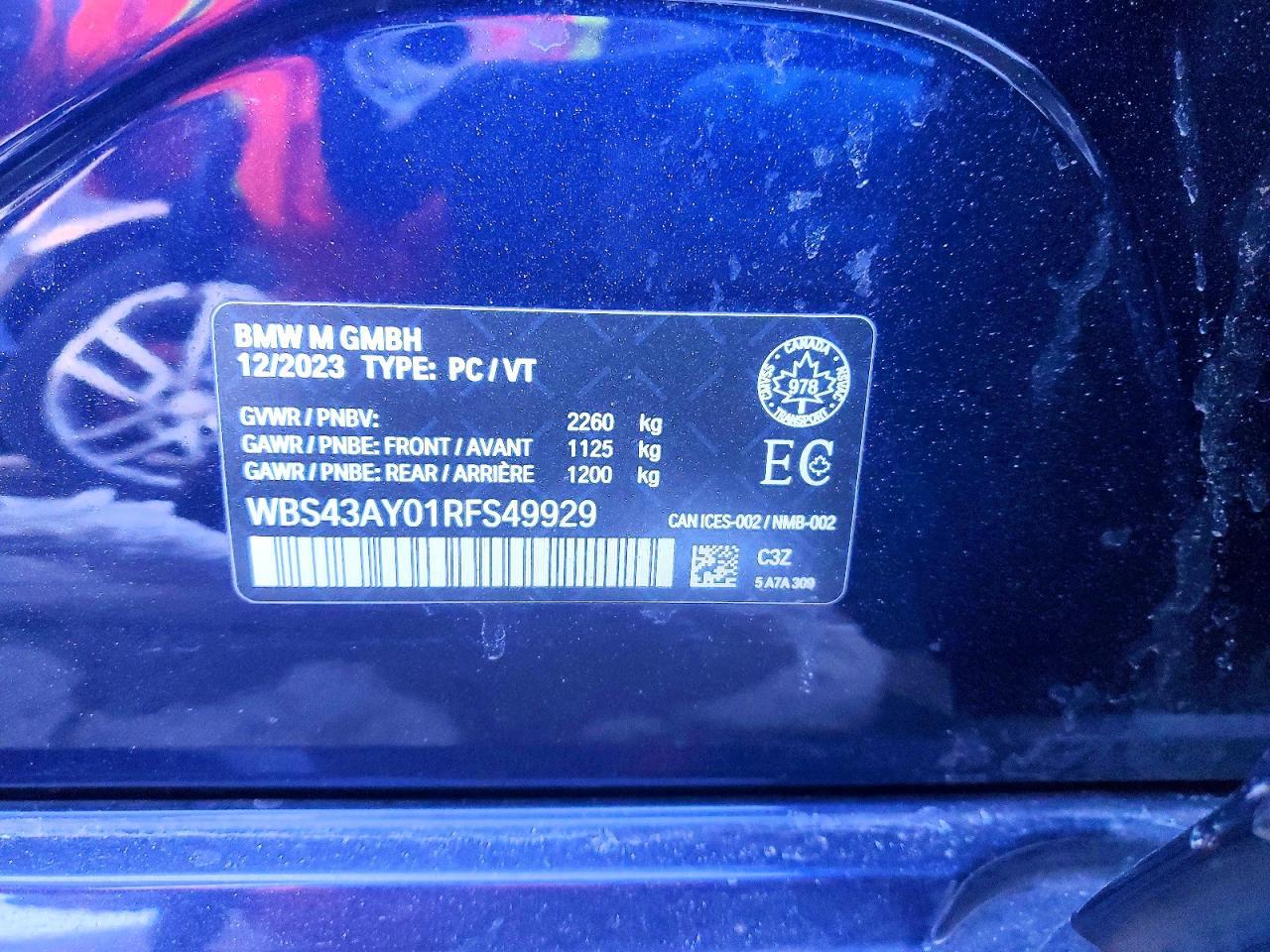 2024 BMW M3 Competition - zdjęcie 13