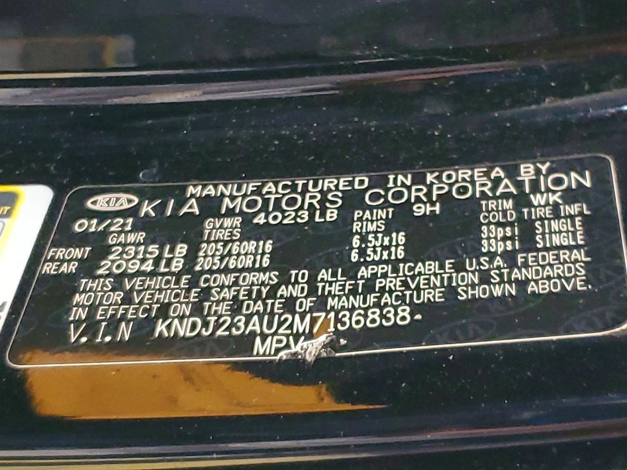 2021 Kia Soul S - zdjęcie 12