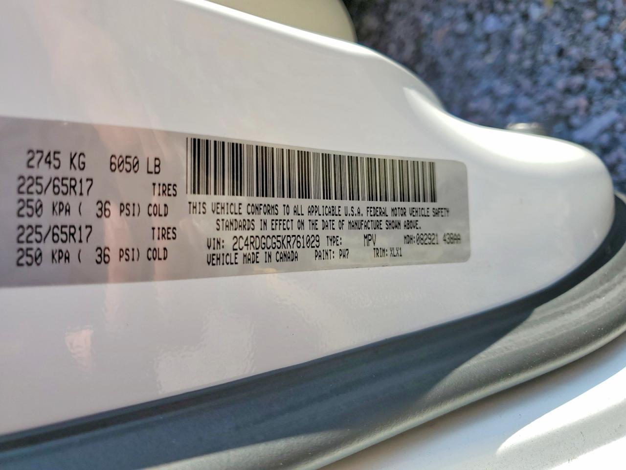 2019 Dodge Grand Caravan Sxt - zdjęcie 13