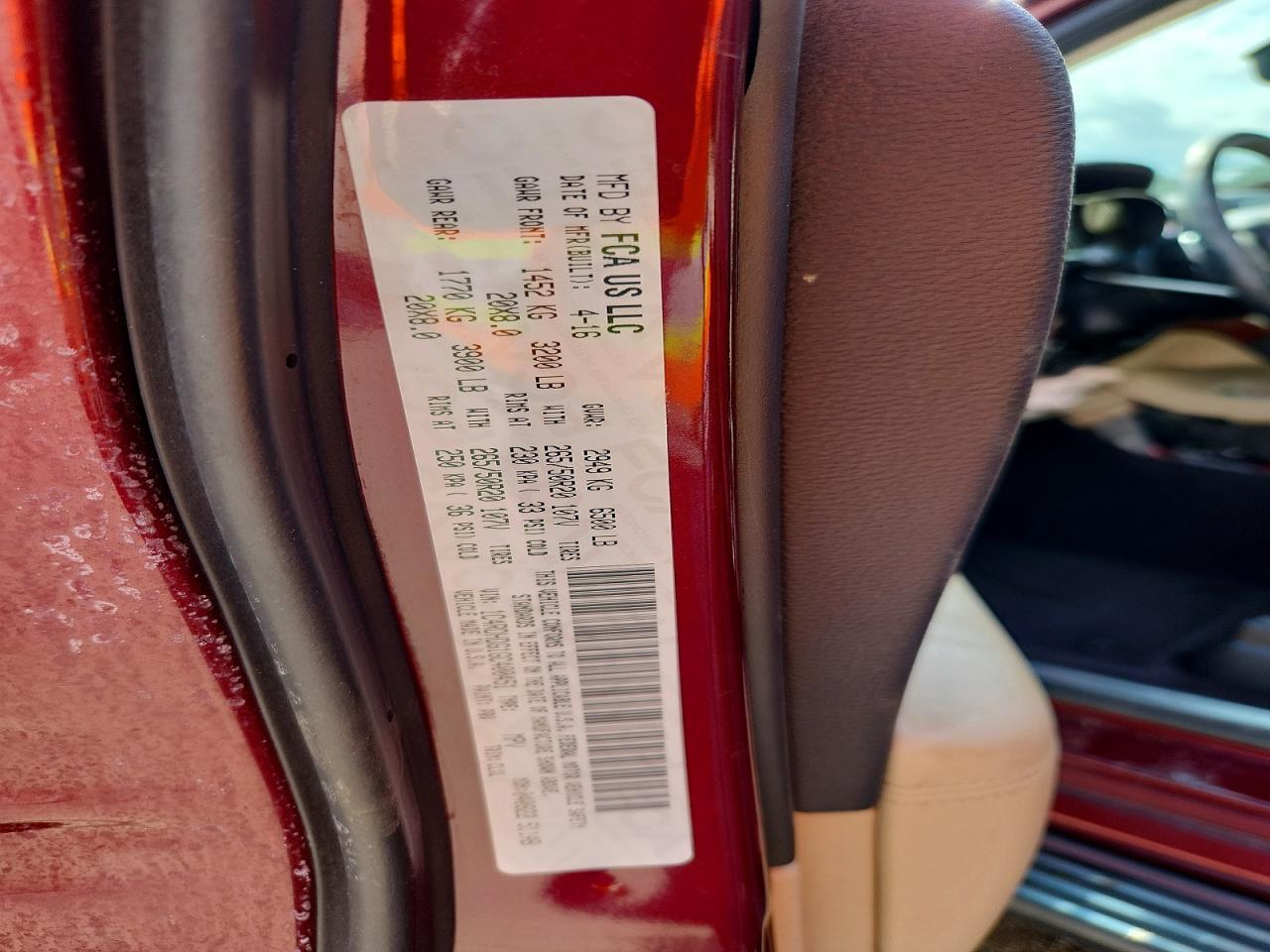 2016 Dodge Durango Limited - zdjęcie 14