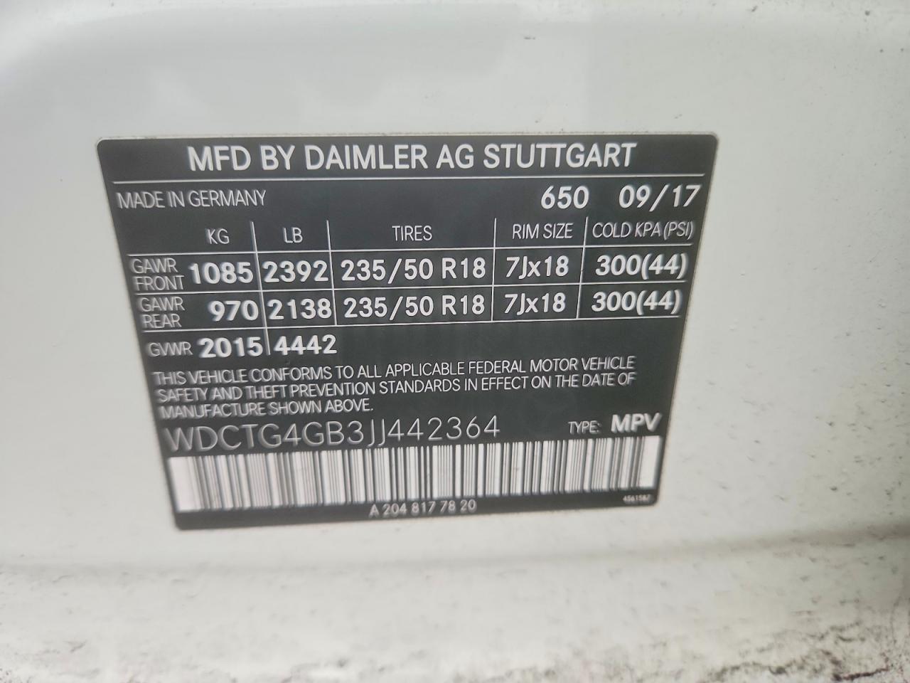 2018 Mercedes-Benz Gla 250 4Matic - zdjęcie 14