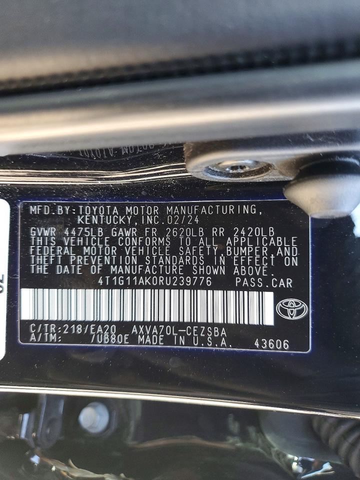 2024 Toyota Camry Se Night Shade - zdjęcie 13