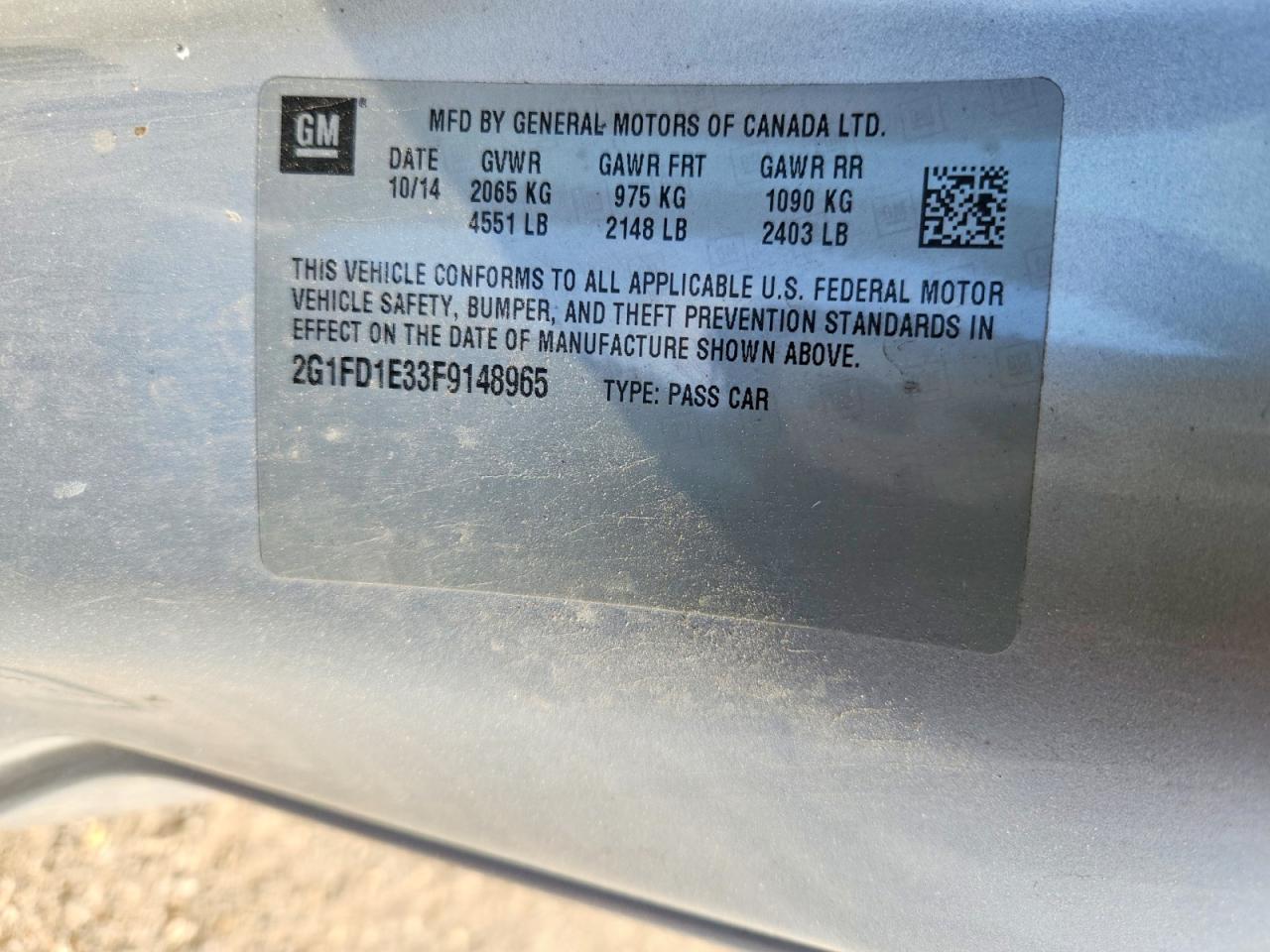 2015 Chevrolet Camaro Lt - zdjęcie 12