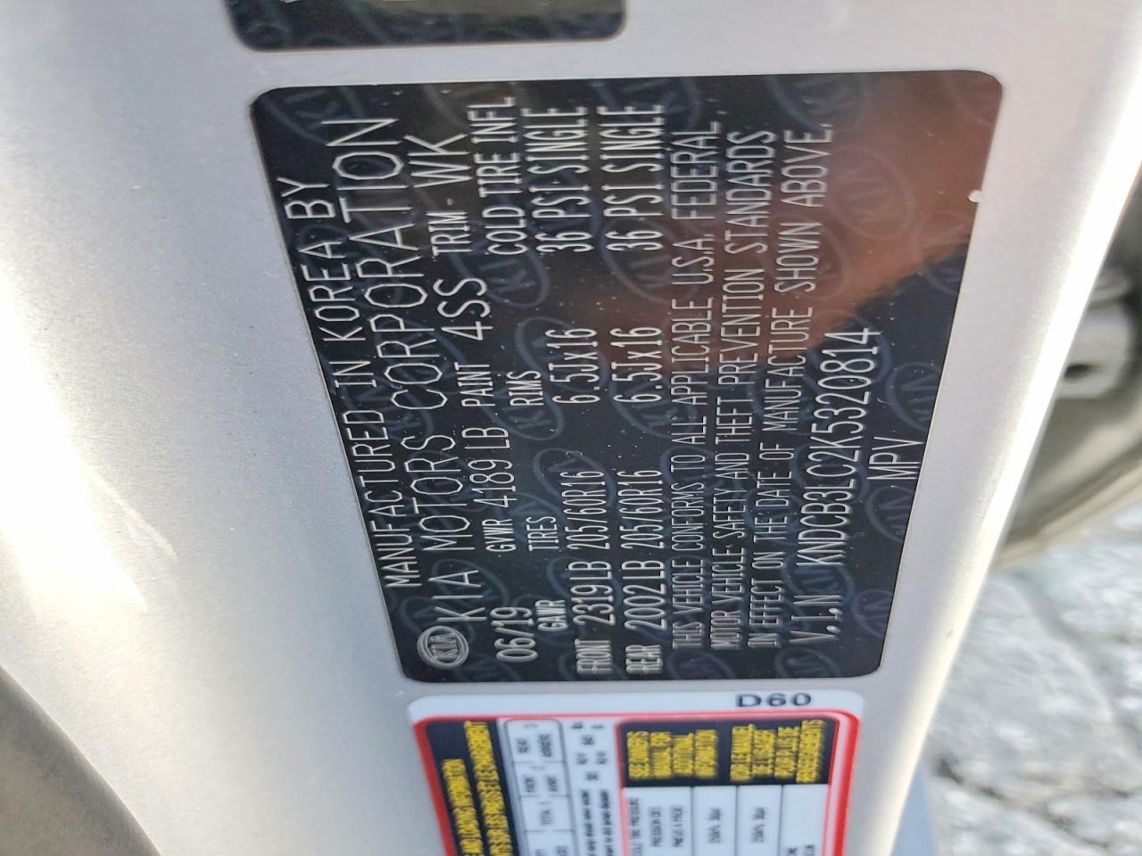 2019 Kia Niro Lx - zdjęcie 13