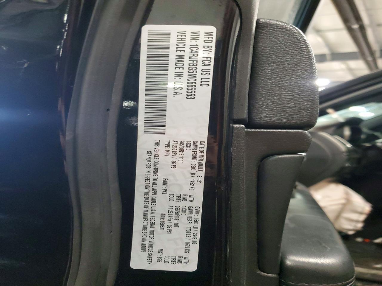 2021 Jeep Grand Cherokee Limited - zdjęcie 13