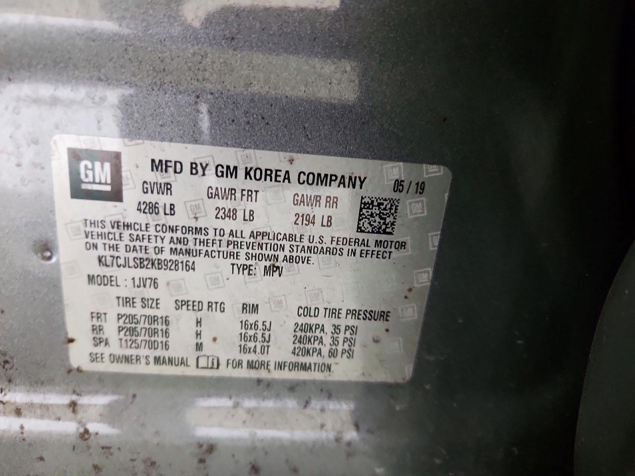 2019 Chevrolet Trax 1Lt - zdjęcie 13