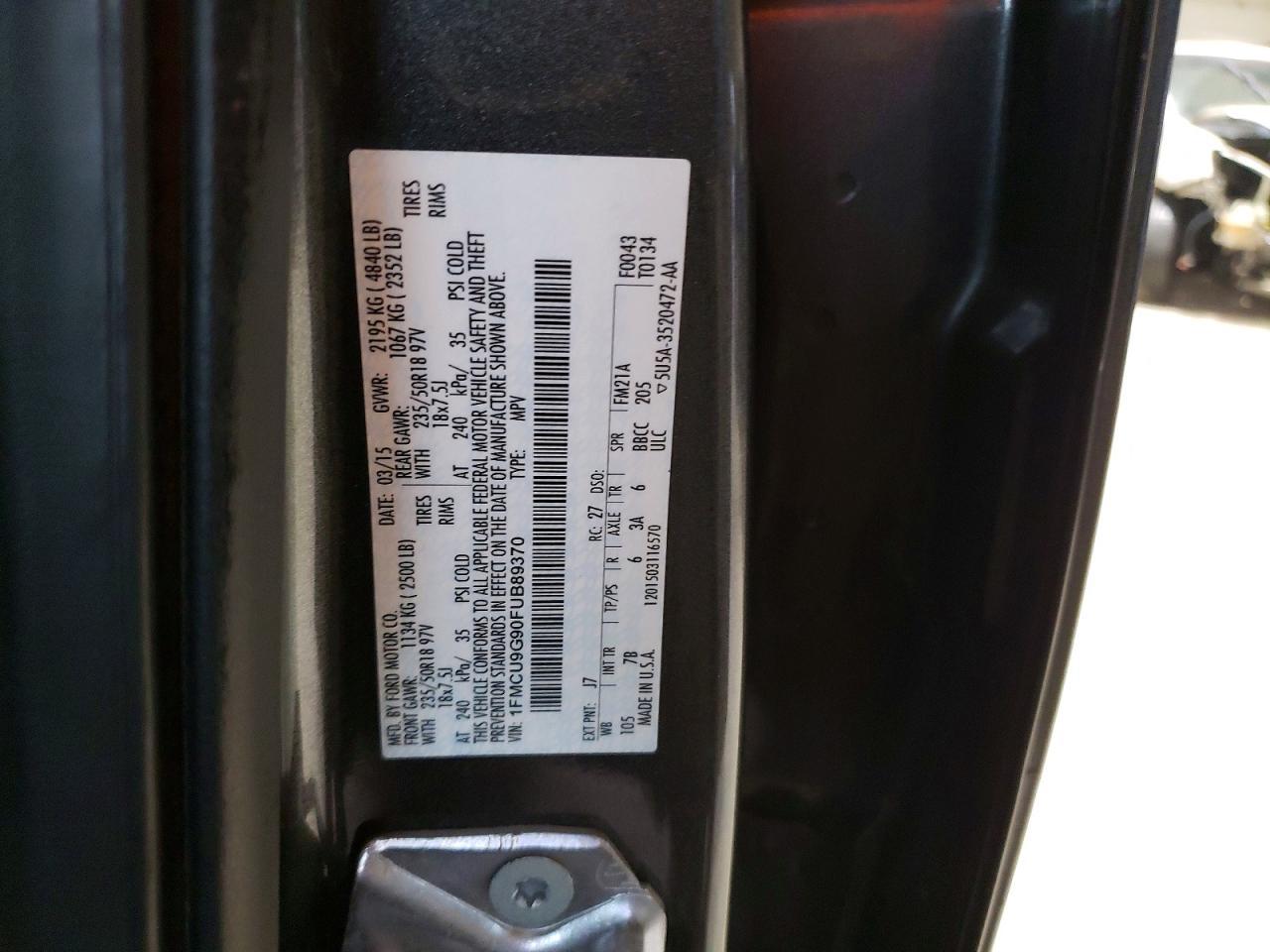 2015 Ford Escape Se - zdjęcie 13